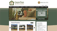 Desktop Screenshot of greentreerealestate.com